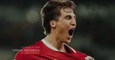 Diwarnai Satu Kartu Merah, Tambahan Gol Ole Romeny Bawa Indonesia Menang 2-0 atas Singapura