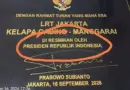 Prasasti Peresmian LRT Jakarta Salah Tulis, Politikus PSI Singgung Istana Negara