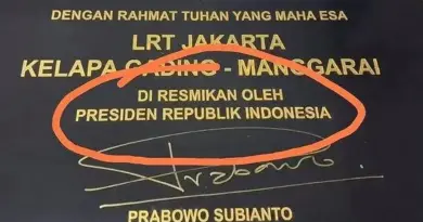 Prasasti Peresmian LRT Jakarta Salah Tulis, Politikus PSI Singgung Istana Negara