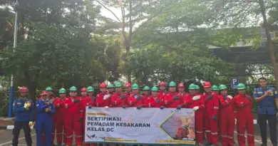 ASDP Perkuat Kesiapsiagaan Darurat, Personel Lintas Cabang Ikuti Sertifikasi Pemadam Kebakaran