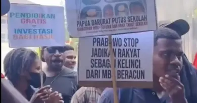 Anggap Pendidikan Gratis Lebih Penting, Mahasiswa Papua Barat Daya Demo Tolak MBG