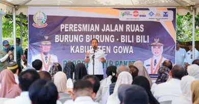 Resmikan Jalan Burung-Burung–Bili-Bili, Gubernur Andi Sudirman: ini Memberikan Ruang yang Memadai untuk Masyarakat